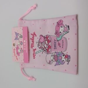 Sanrio Kuromi My Melody Cinch Pouch